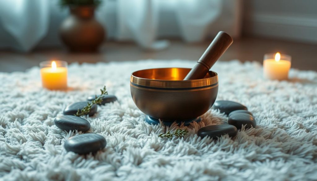 Protocole de massage au bol tibétain à la maison
